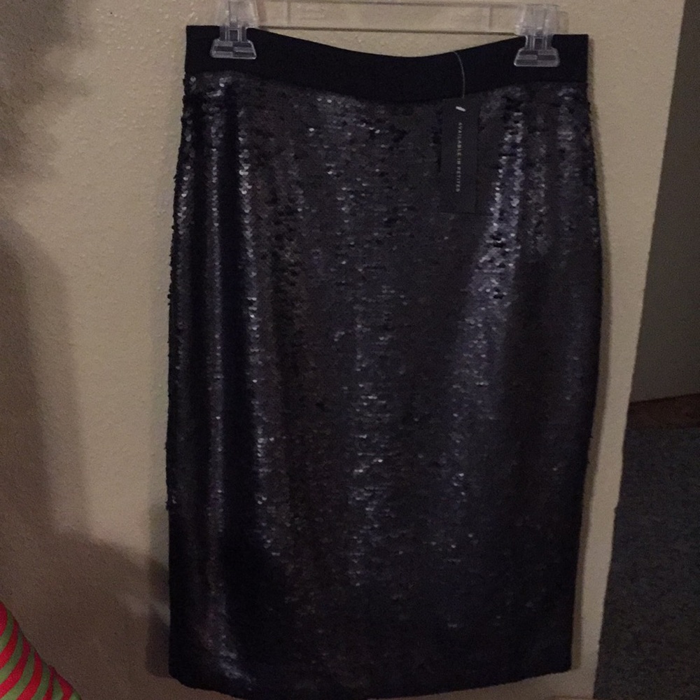 Banana Republic Sequined Skirt